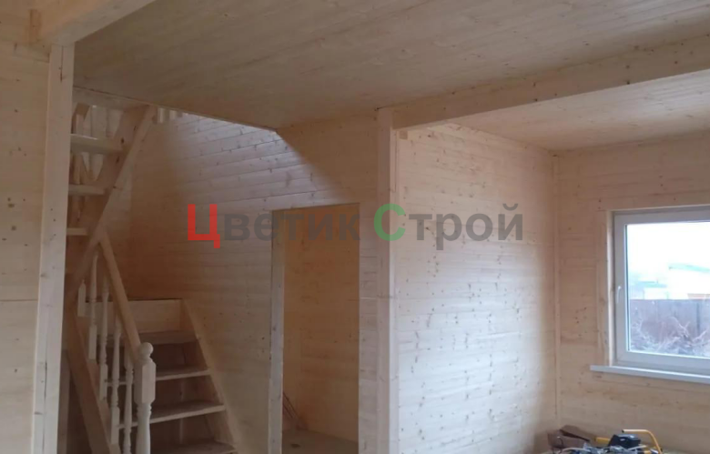 Каркасный дом 6х6 с мансардой - фото 11