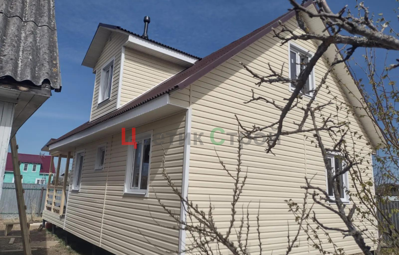 Каркасный дом 7х8 - фото 1