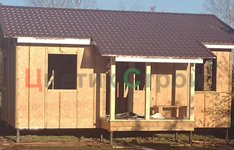 Каркасный дом 6х9 - фото 3