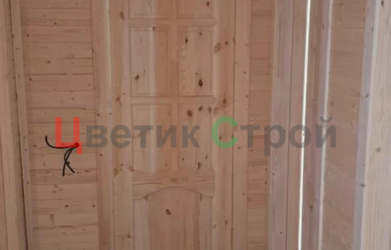 Каркасный дом 6х8 одноэтажный с эркером - фото 12