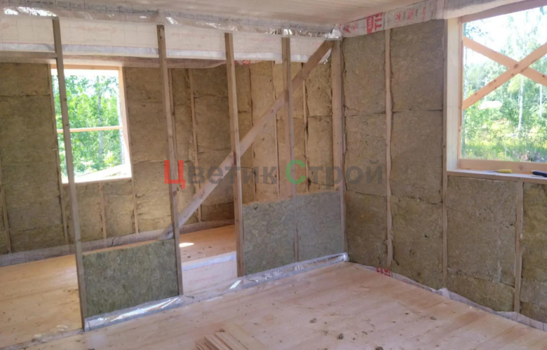 Каркасный дом 8х11 - фото 6