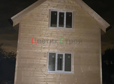 Каркасный дом 6х8 полутораэтажный