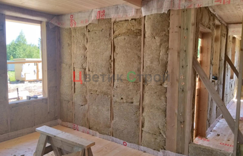 Каркасный дом 8х11 - фото 5