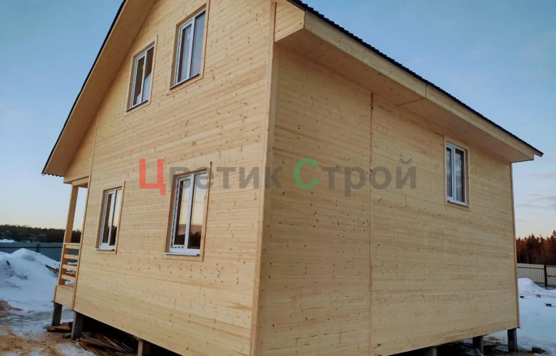 Каркасный дом 6х8 - фото 6