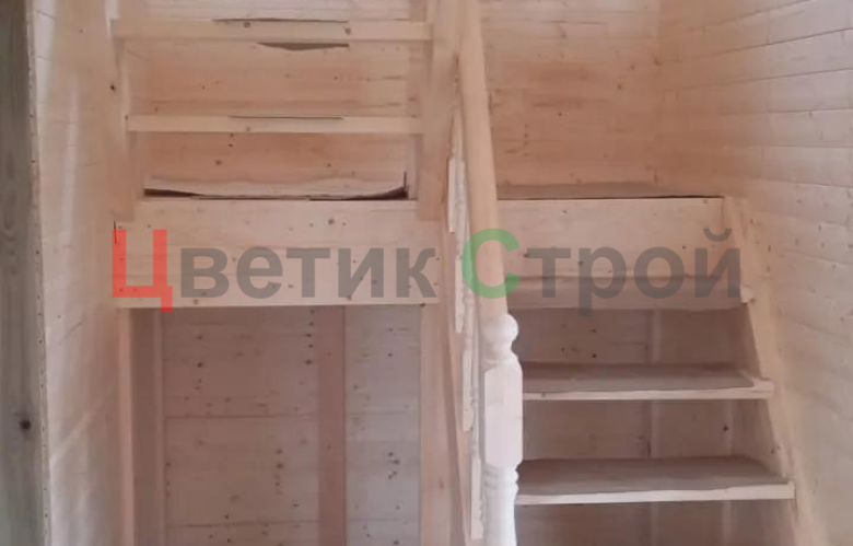 Каркасный дом 6х6 с мансардой - фото 12