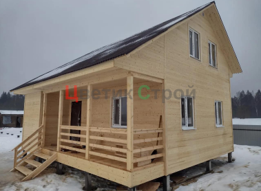 Каркасный дом 6х8