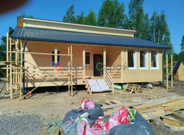 Каркасный дом 8х11