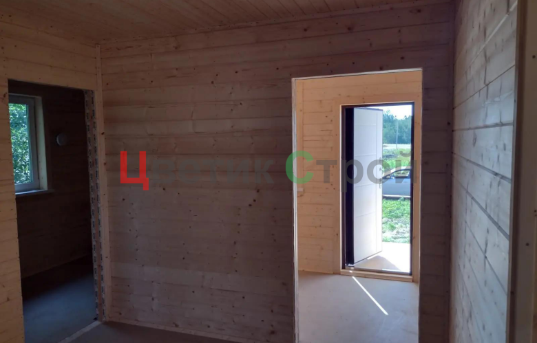 Каркасный дом 8х8 - фото 9