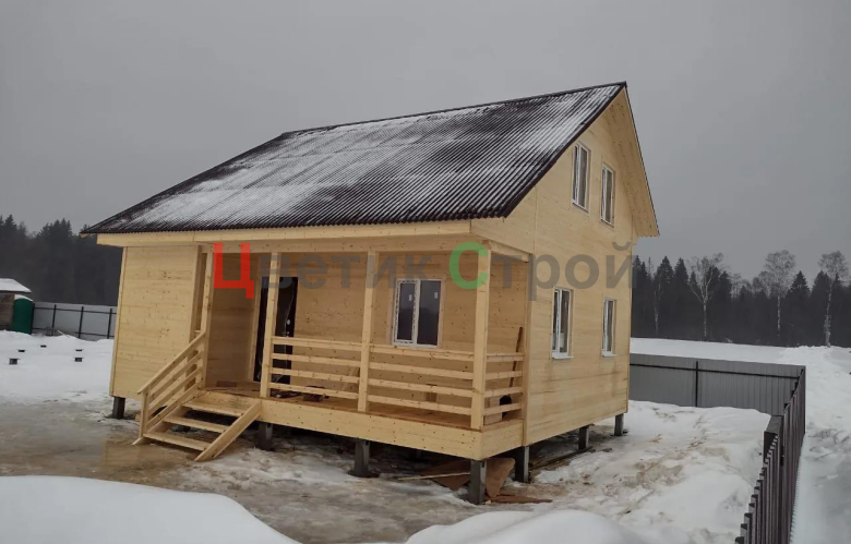 Каркасный дом 6х8 - фото 2