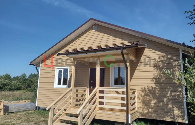 Каркасный дом 8х8 - фото 2