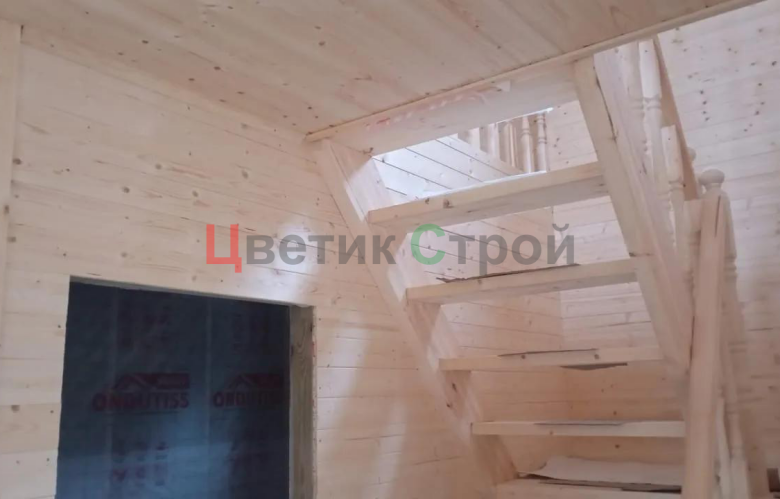Каркасный дом 6х6 с мансардой - фото 13